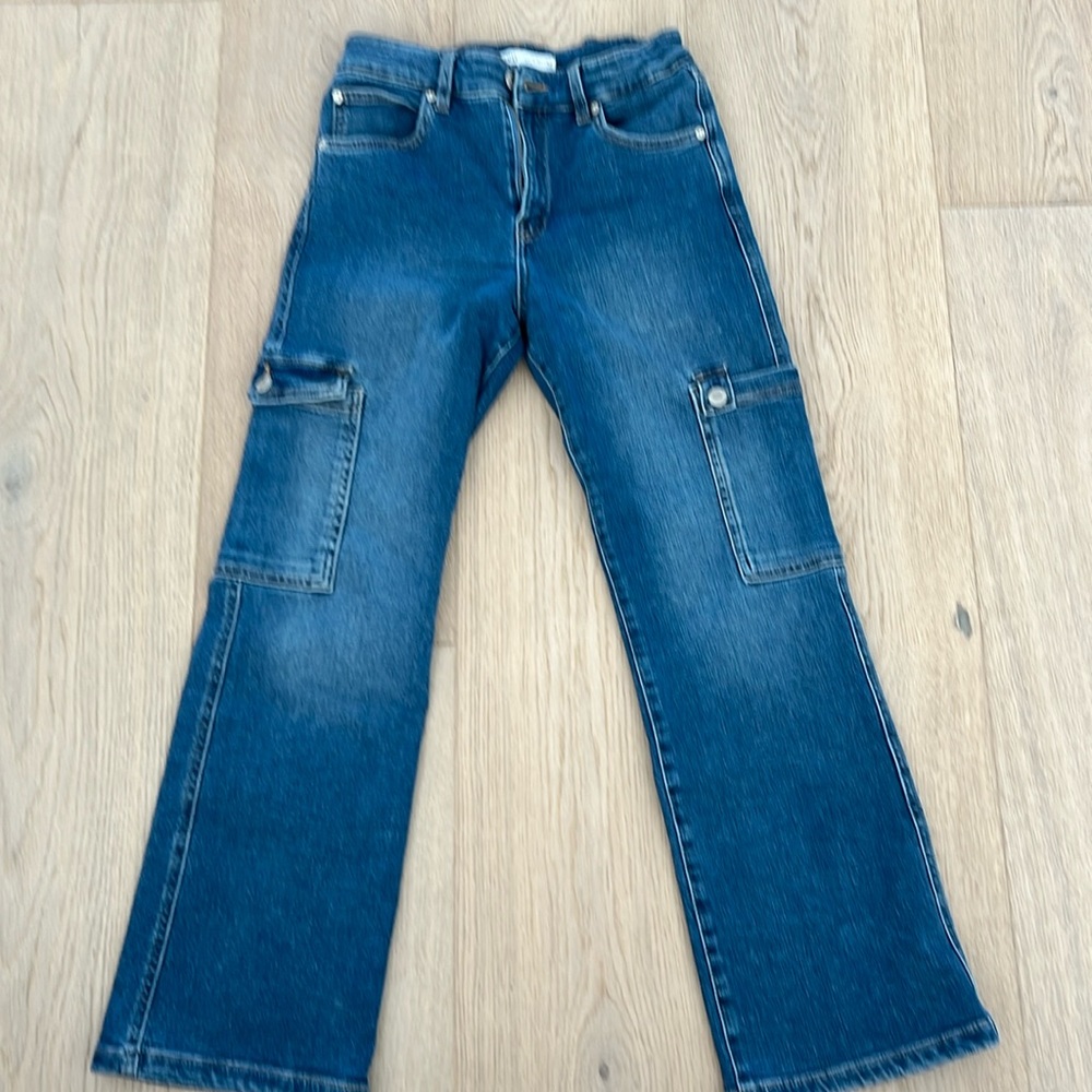 Zara Denim Cargo Jeans